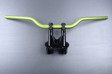Riser für Lenkeranpassung Hellgrün-Schwarz YAMAHA TMAX 530 T-MAX SJ09 2015-2016