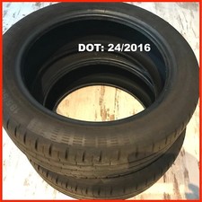 2 SOMMERREIFEN 185/50 R16 81H ECOCONTACT 5  SMART  PRIME TWINGO W453 BRABUS 7mm