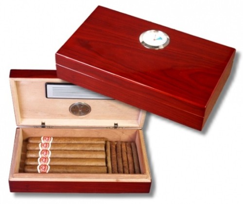 Mini humidor pianolack - humidor,