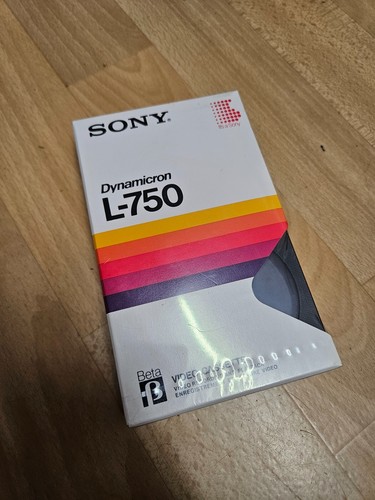 Betamax sony 750 - l-750, dynamicron