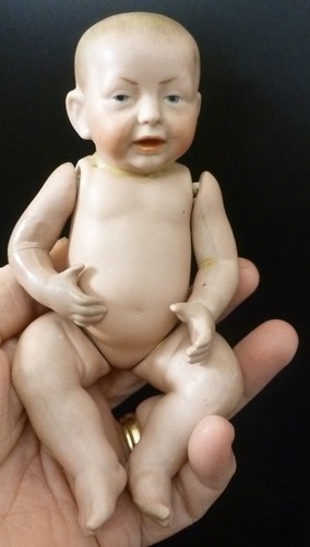 Antike puppe komplett biskuit - puppe,