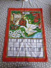 Kalendertuch 2001 - 45,5 x