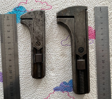 Alter Rollgabelschlüssel Franzose Engländer Werkzeug Verstellbar - 2Stk.