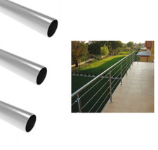 Edelstahl V2A Rundrohr