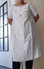 Leinen baumwolle nachthemd - leinen,