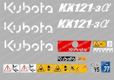 Kubota kx121 mini bagger - mini,