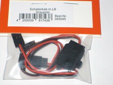 Schalterkabel mit Ladebuchse kompatibel Graupner/JR R.E.M. 65045