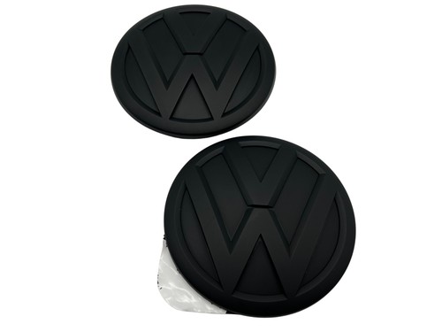 Original emblem set schwarz - vw,