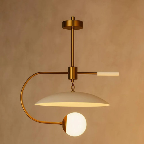Moderner messing sputnik - moderner,