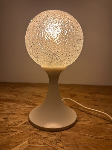 Vintage tischlampe kugellampe - tischlampe,