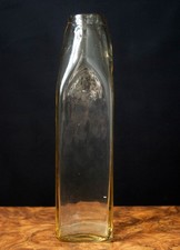 Dicke Glasvase im Vintage Stil