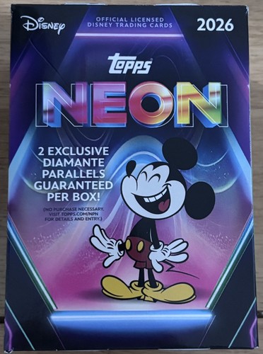 Topps neon disney 2026 singles - topps,