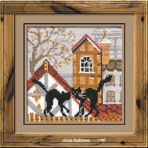 Riolis kreuzstich set stadt - kreuzstich-set, "stadt