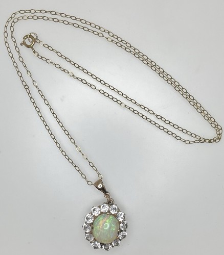Vintage 9ct gelbgold opal - vintage,