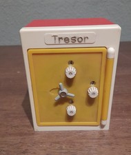 DDR Spielzeug VEB Spielzeugland Anker / Piko / Plaho Tresor-Spardose Sparbüchse