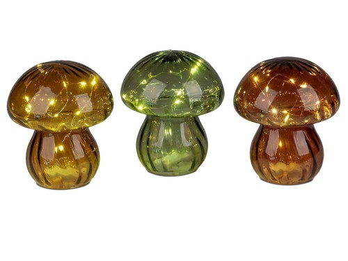 3er set deko - set, herbstfarben