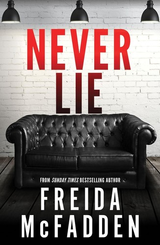 Never lie from - never, lie: