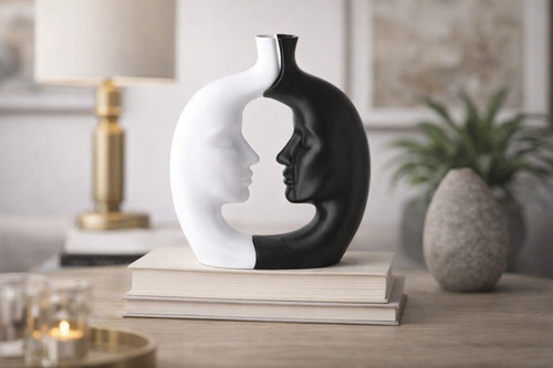 Contrast face vase - contrast,
