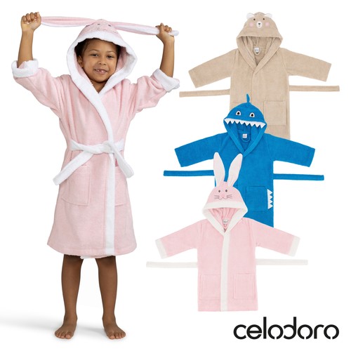 Celodoro kinder bademantel mit - kinder,