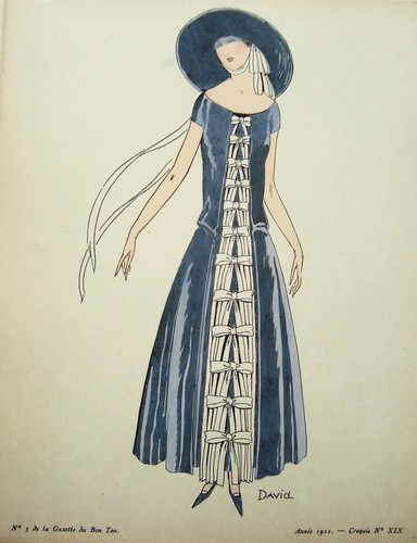 Jugendstil mode echte graphik - echte,