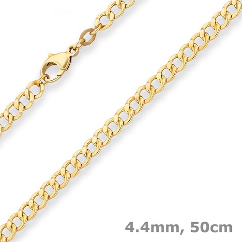 4mm panzerkette goldkette - 4,4mm,