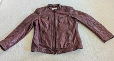Echte lederjacke lindgrøn - lederjacke,