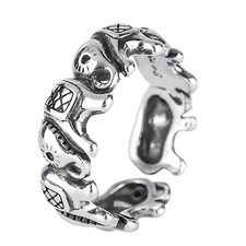 Vintage Thai Silber Elefant