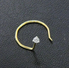 18k Gelbgold 3 Zacken Echtem