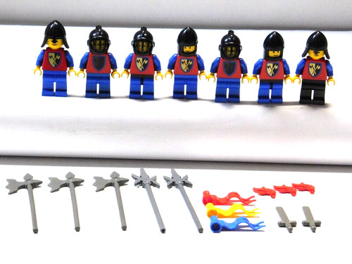 Lego ritter figuren figur - 7x,