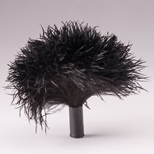 Erotik Booster Spielzeug schwarze Straußenfedern 17cm Massage Skin-Relaxer Feder