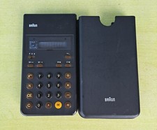 Braun AG  Design Calculator Taschenrechner Rechner Type  4955700 Rarität 1979