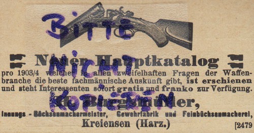 Kreiensen werbung 1903 - kreiensen,