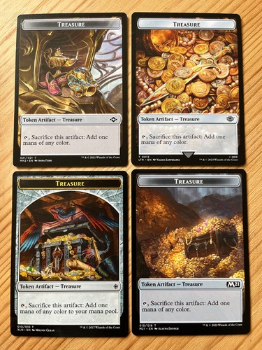 Mtg magic treasure token - treasure,