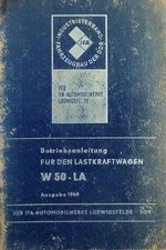 W- 50- LA. Betriebsanleitung