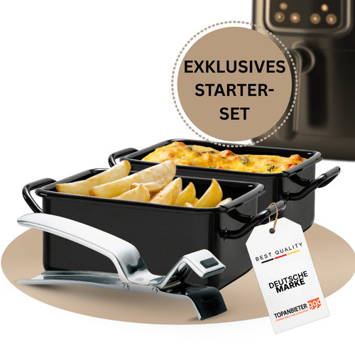 Airfryer zubehör tlg set - airfryer, 3-tlg.set