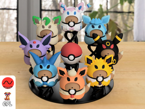 133 evoli poncho pokeball - evoli,