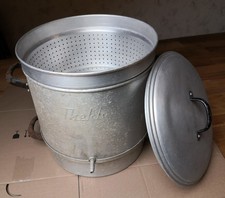 Dampfentsafter mit Einsatzsieb, Thekla, Fruchtentsafter, Saftpresse, Fruchtkorb