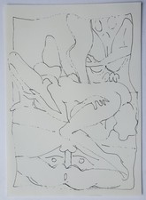 Zeichnung Federzeichnung Tinte