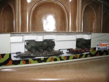 Roco Minitanks Spur H0 803 Schwerlastwagen Set mit 2 x Fuchs Panzer in OVP