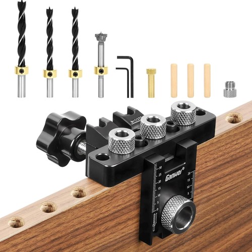Bohrschablone holz 1 - bohrschablone, 3-in-1