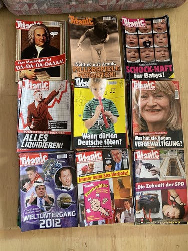 Konvolut zeitschrift titanic - konvolut,