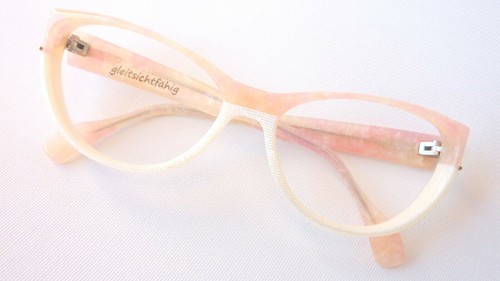 Rosa beige damenbrille aus - rosa-beige,