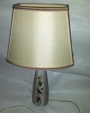 Porzellan Nachttischlampe