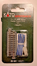 Kato N  Unitrack 20-041 Gleis 62 mm, mit Stromanschluss, 1 Stück Neu in OVP