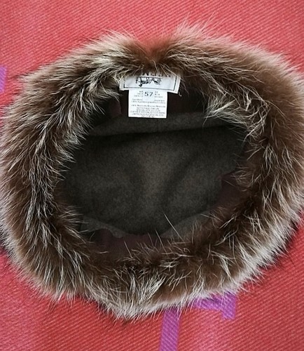 Hochwertige hermès fellmütze - hermès,