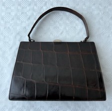 Krokodilleder Handtasche