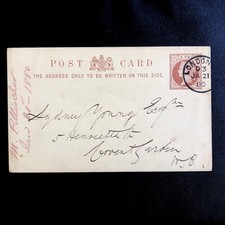 GB 1880 1/2d VORBEZAHLTE