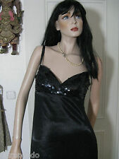 Georges Rech Abendkleid Gr. 38 schwarz Paris Luxus Kompliment an Ihren Körper