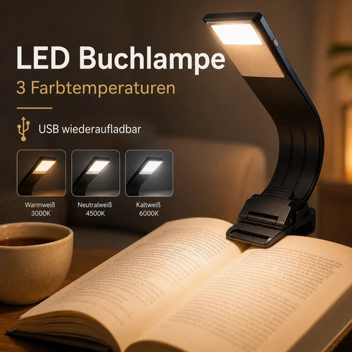 Leselampe buchlampe leselicht - leselampe,