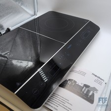 MEDION MD 15324 Doppel-Induktionskochplatte, 3500 Watt, Zwei Kochplatten, 10 Tem